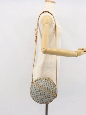 LOUIS VUITTON Monogram Mini Jeanne GM Shoulder Bag Blue M92000 LV Auth yk19968